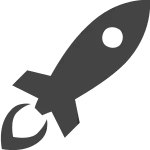 Rocket SVG Icon